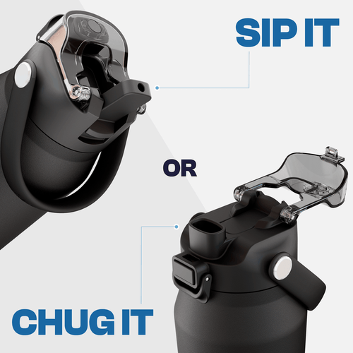 Bottle 16oz Baseball Drip